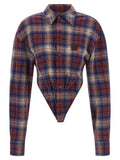 Dsquared² Multicolor Wool Blouse