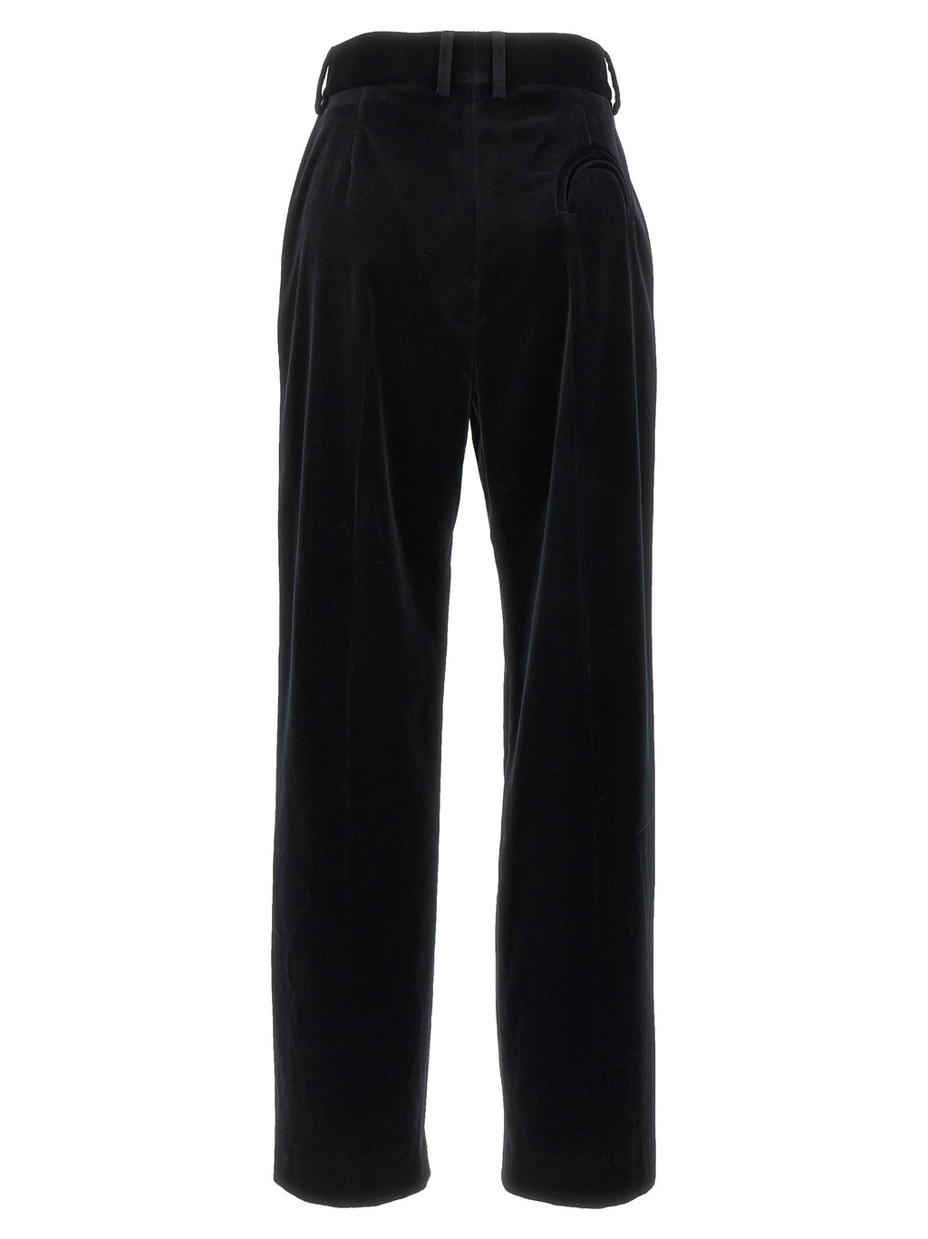 Blazé Milano Black Cotton Dress Pants