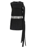 Ferragamo Black Silk Short Dress