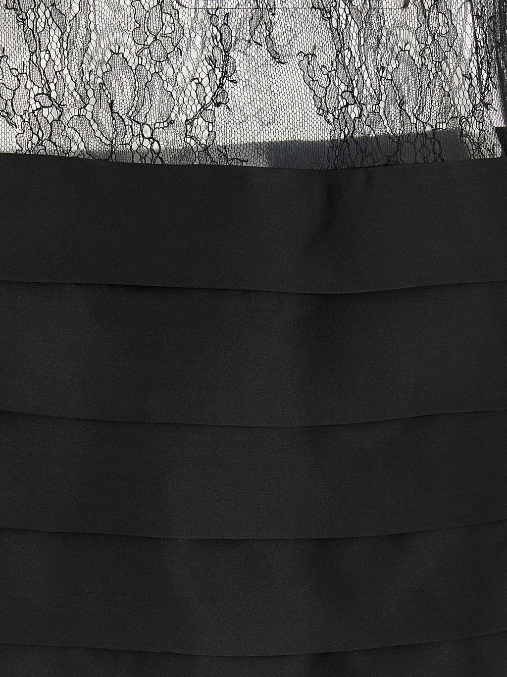 Ferragamo Black Silk Short Dress