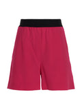 MSGM Fuchsia Virgin Wool Bermuda Shorts