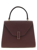 Valextra Bordeaux Calfskin Handbag