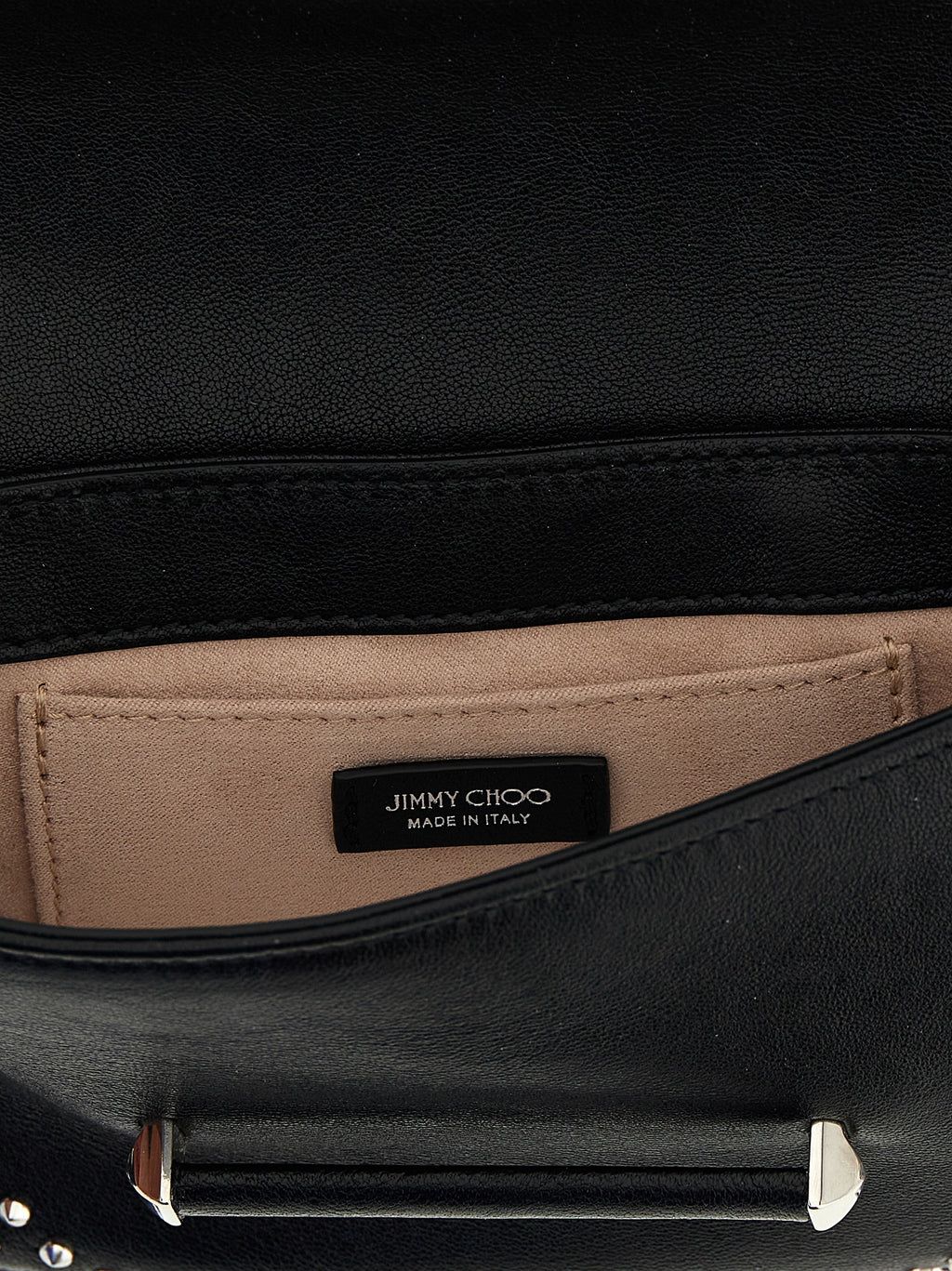 Jimmy Choo Black Lamb Leather Cardholder