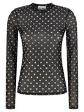 Ganni Black Polyester Sweatshirt