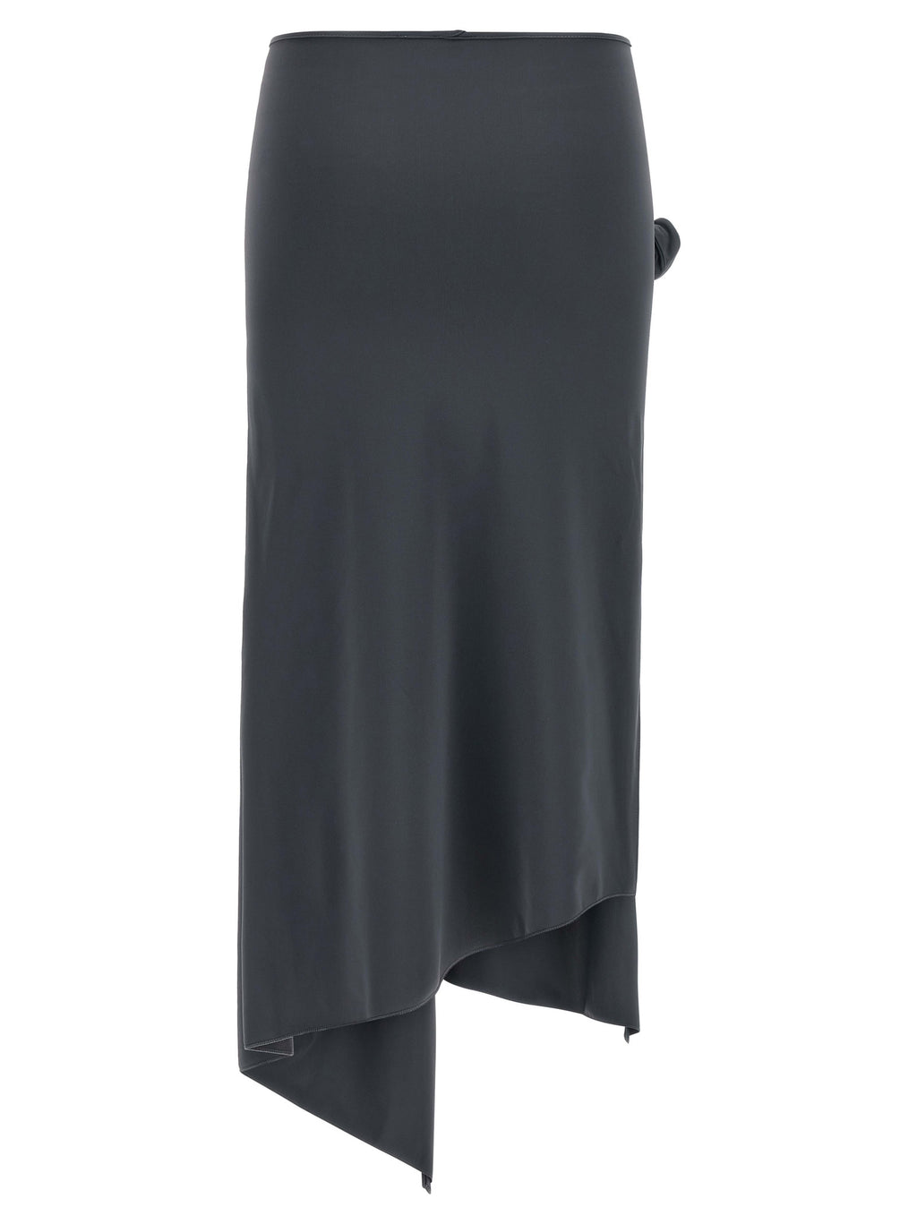 Coperni Gray Polyamide Midi Skirt