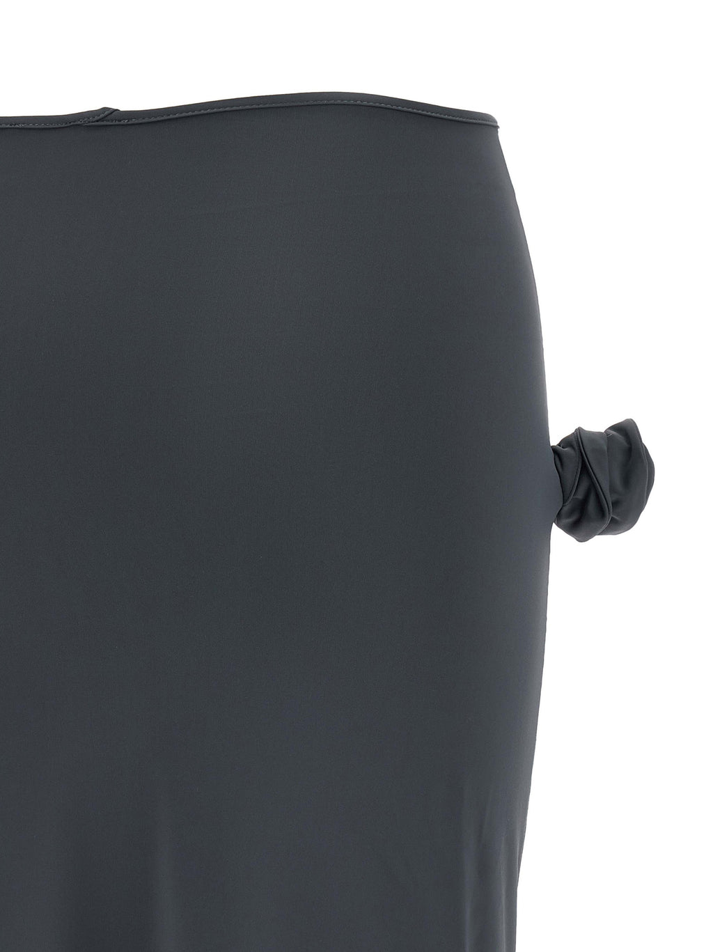 Coperni Gray Polyamide Midi Skirt