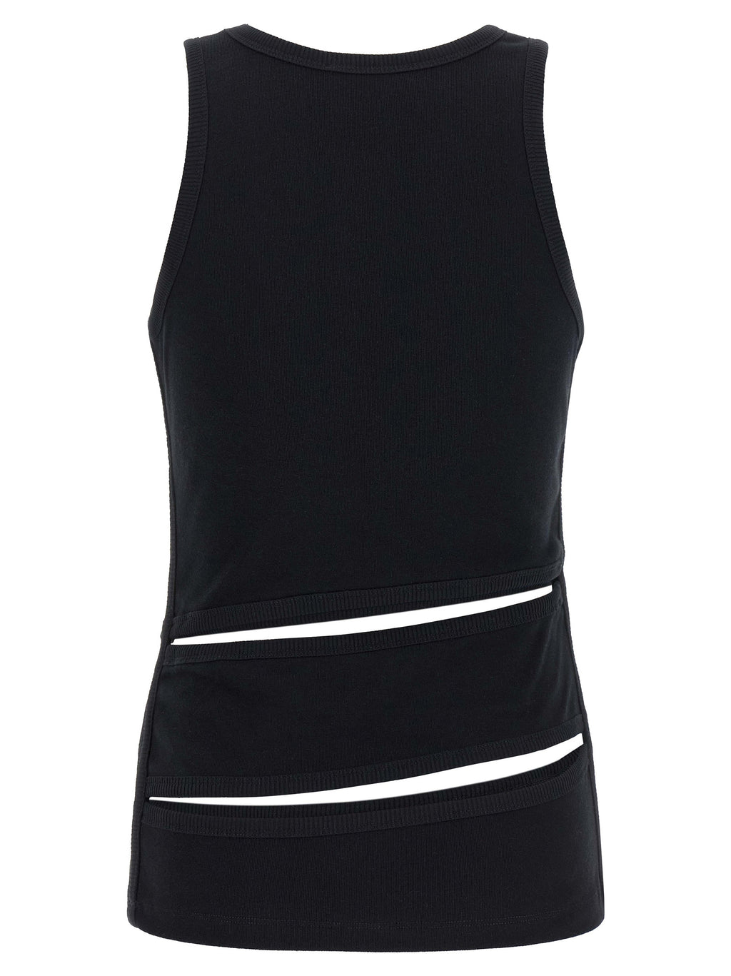 Coperni Black Organic Cotton Tank Tops