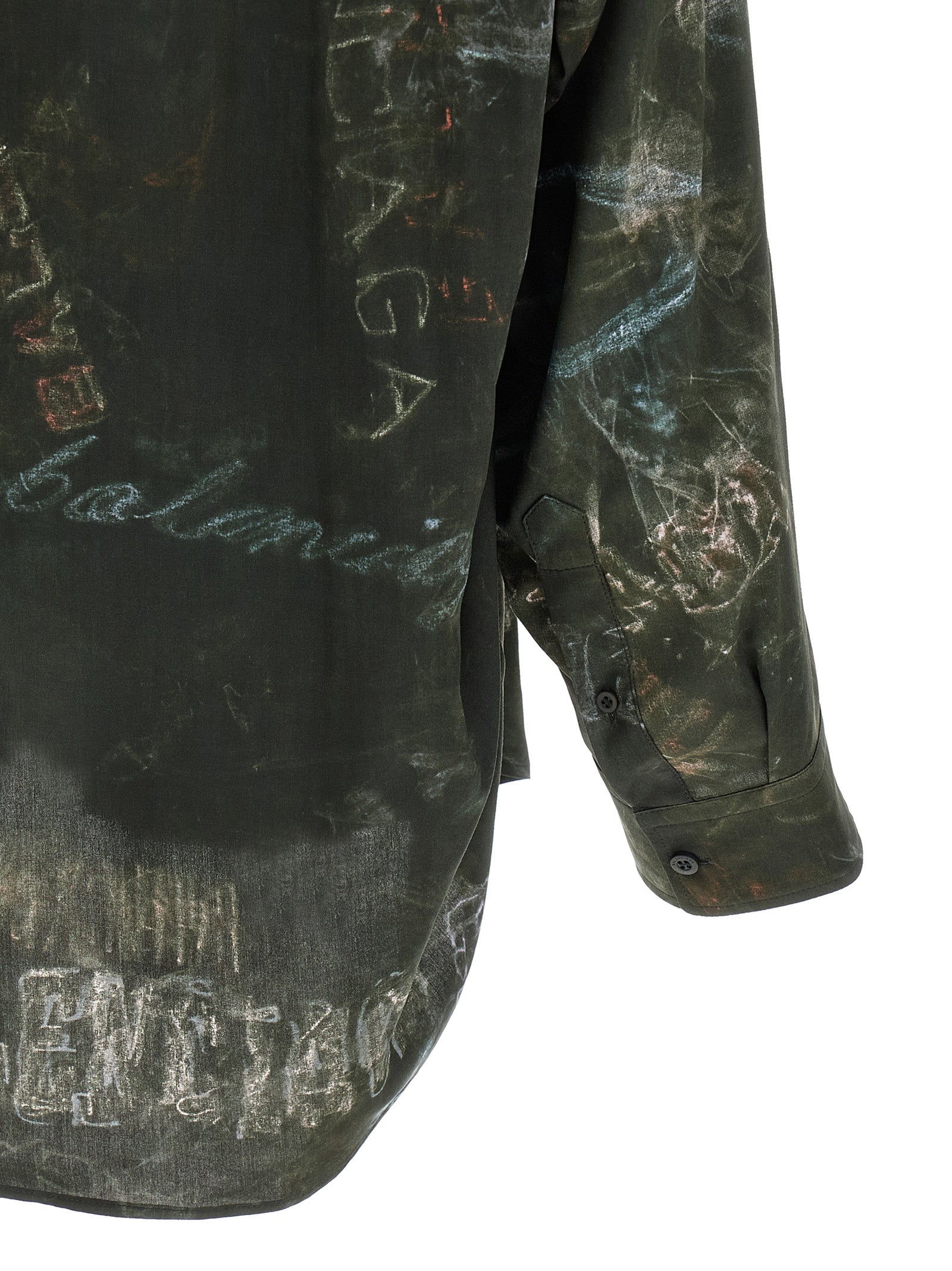 Balenciaga Black Viscose Blouse