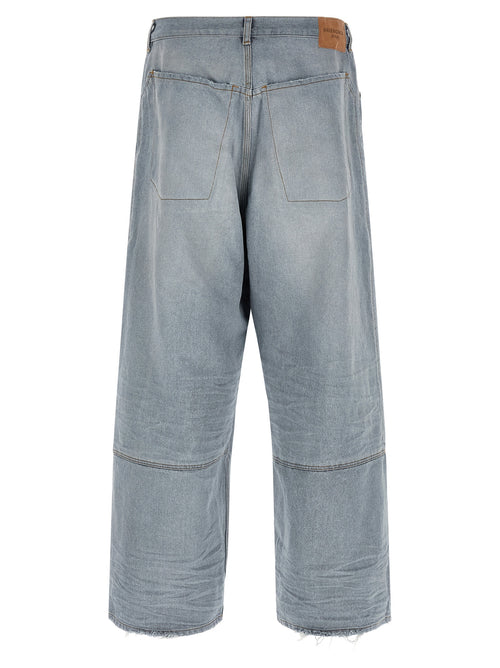 Balenciaga Jeans aus blauer Baumwolle mit Relaxed Fit