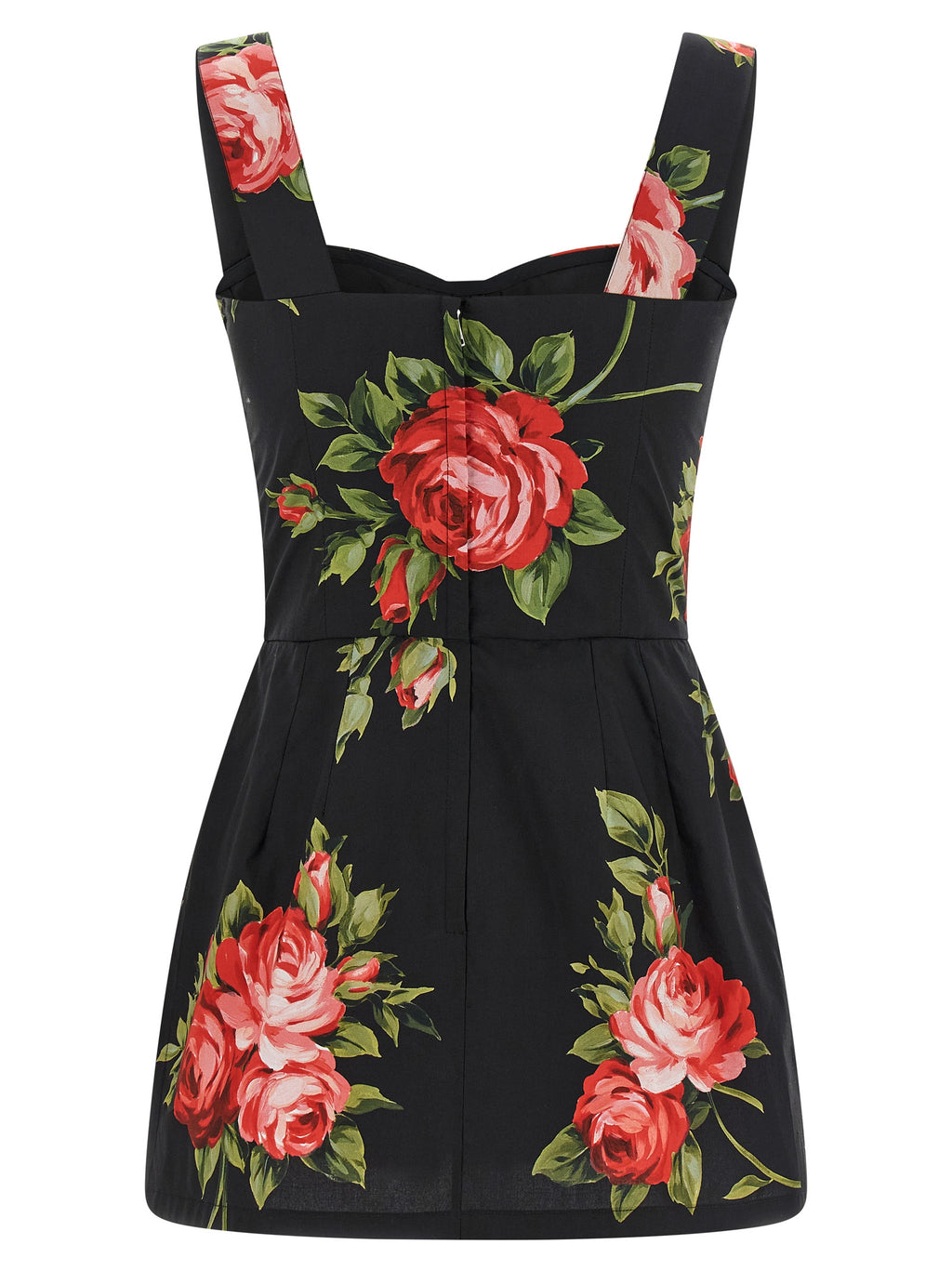 Dolce & Gabbana Black Cotton Tank Tops