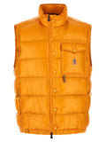 Moncler Grenoble Bicolor Polyester Sleeveless Jacket