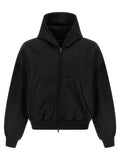 Balenciaga Black Cotton Sweatshirt
