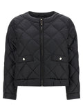 Max Mara Black Polyamide Full-Length Jacket