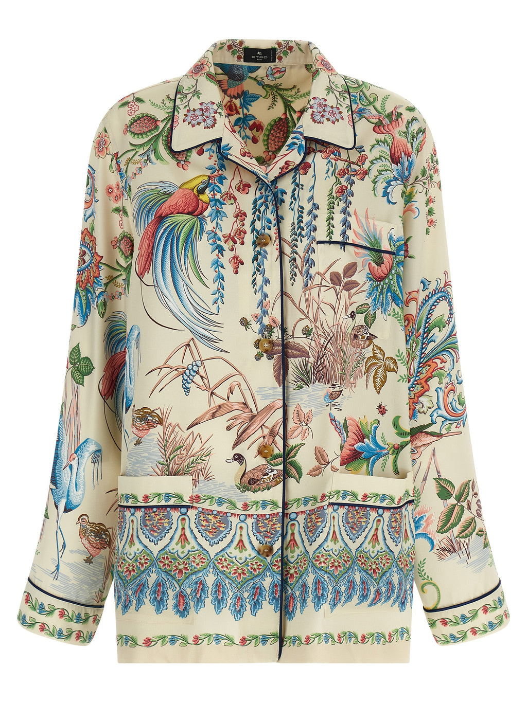 Etro Multicolor Polyester Blouse