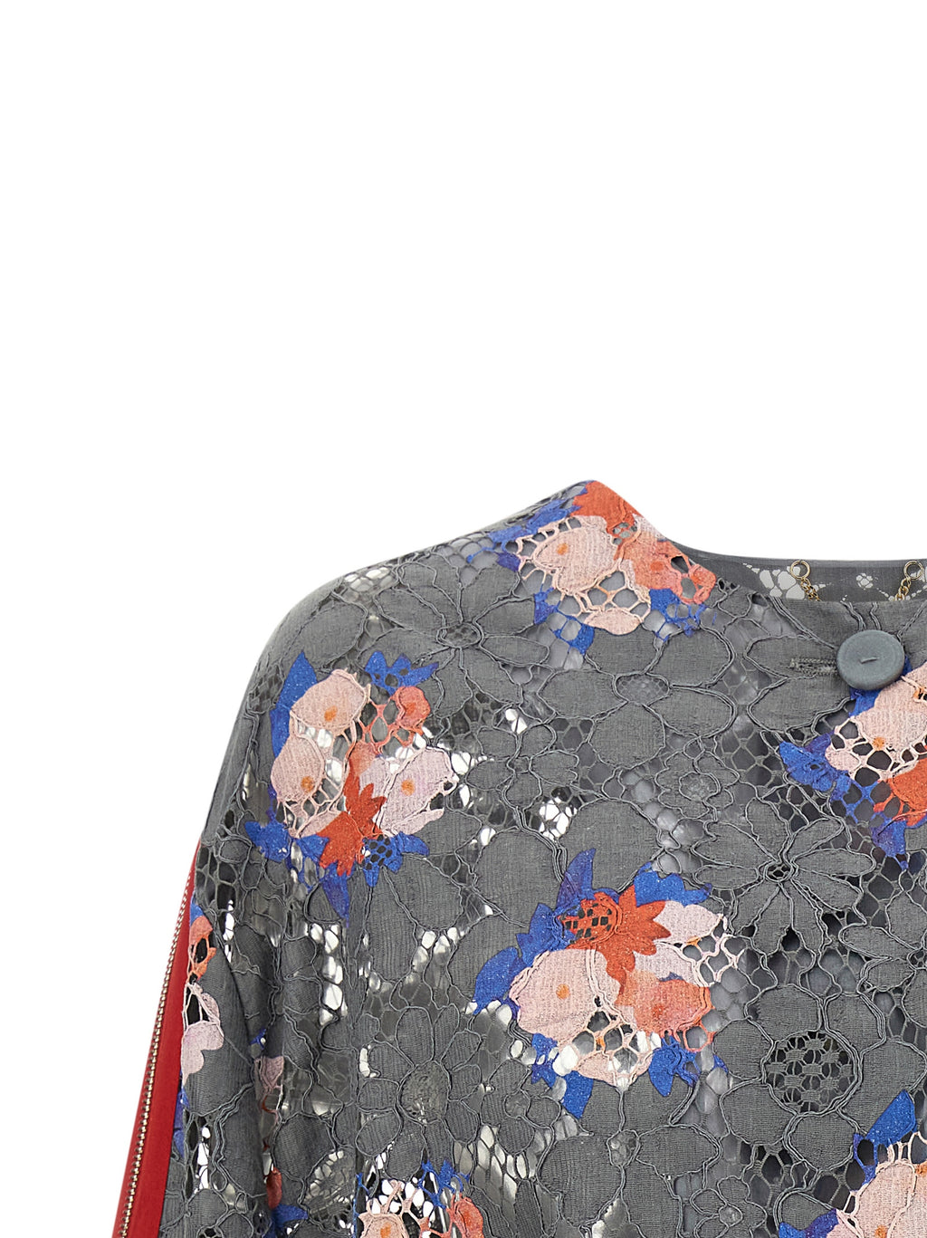 Fendi Gray Cotton Blazer