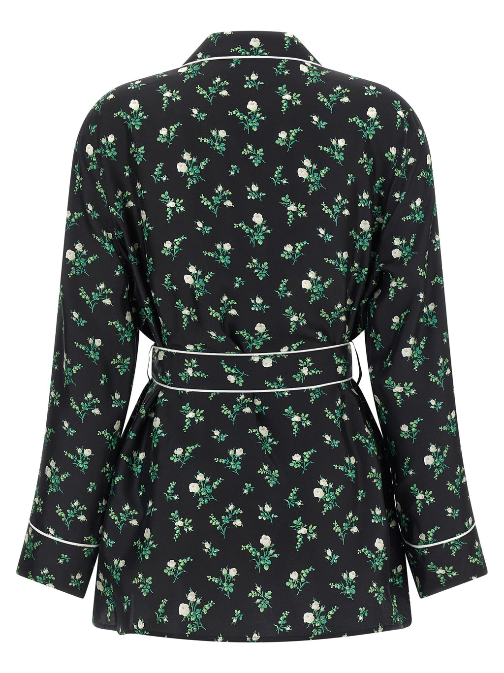 Dolce & Gabbana Black Silk Blouse