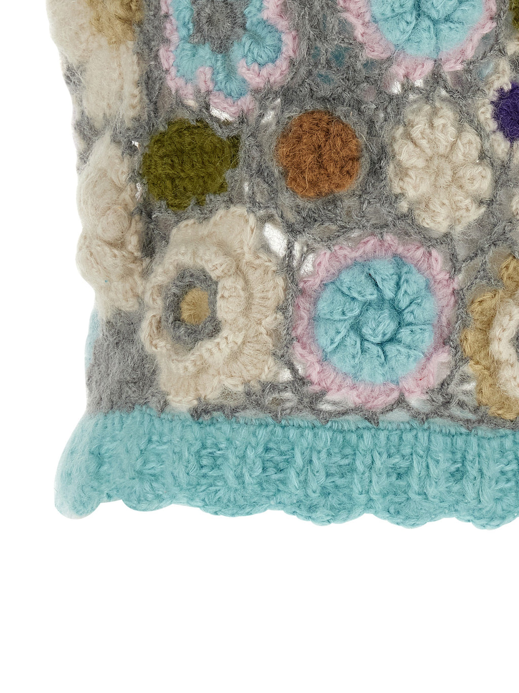 Ganni Multicolor Wool Sleeveless Jacket