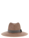 Brunello Cucinelli Brown Hemp Fedora