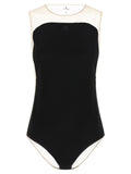 Courrèges Black Polyester Bodysuit