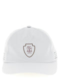 Brunello Cucinelli White Nylon Cap (Baseball Hat)