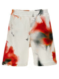 Alexander McQueen Multicolor Cotton Bermuda Shorts