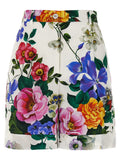 Dolce & Gabbana Multicolor Cotton Bermuda Shorts