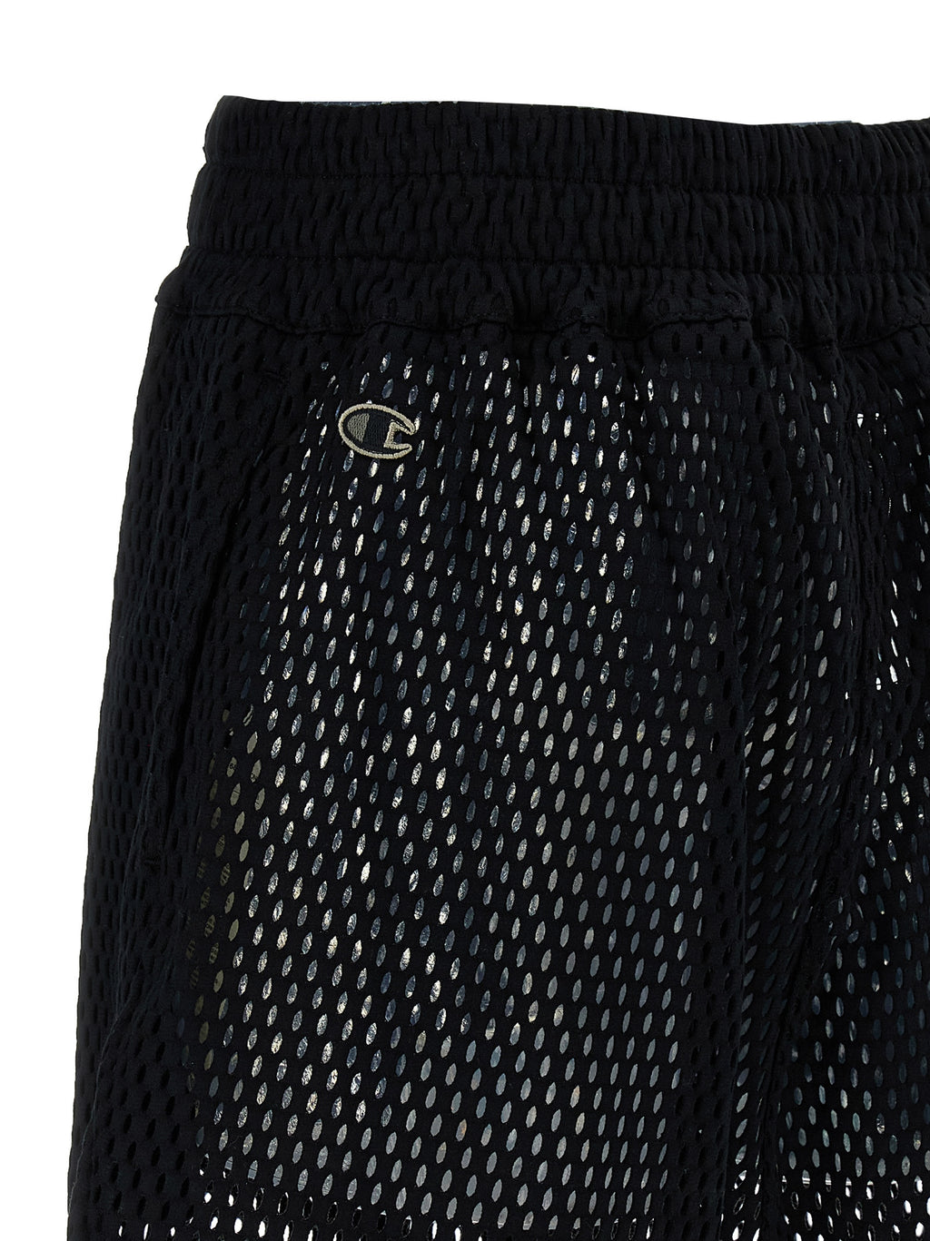 Rick Owens Black Cotton Bermuda Shorts