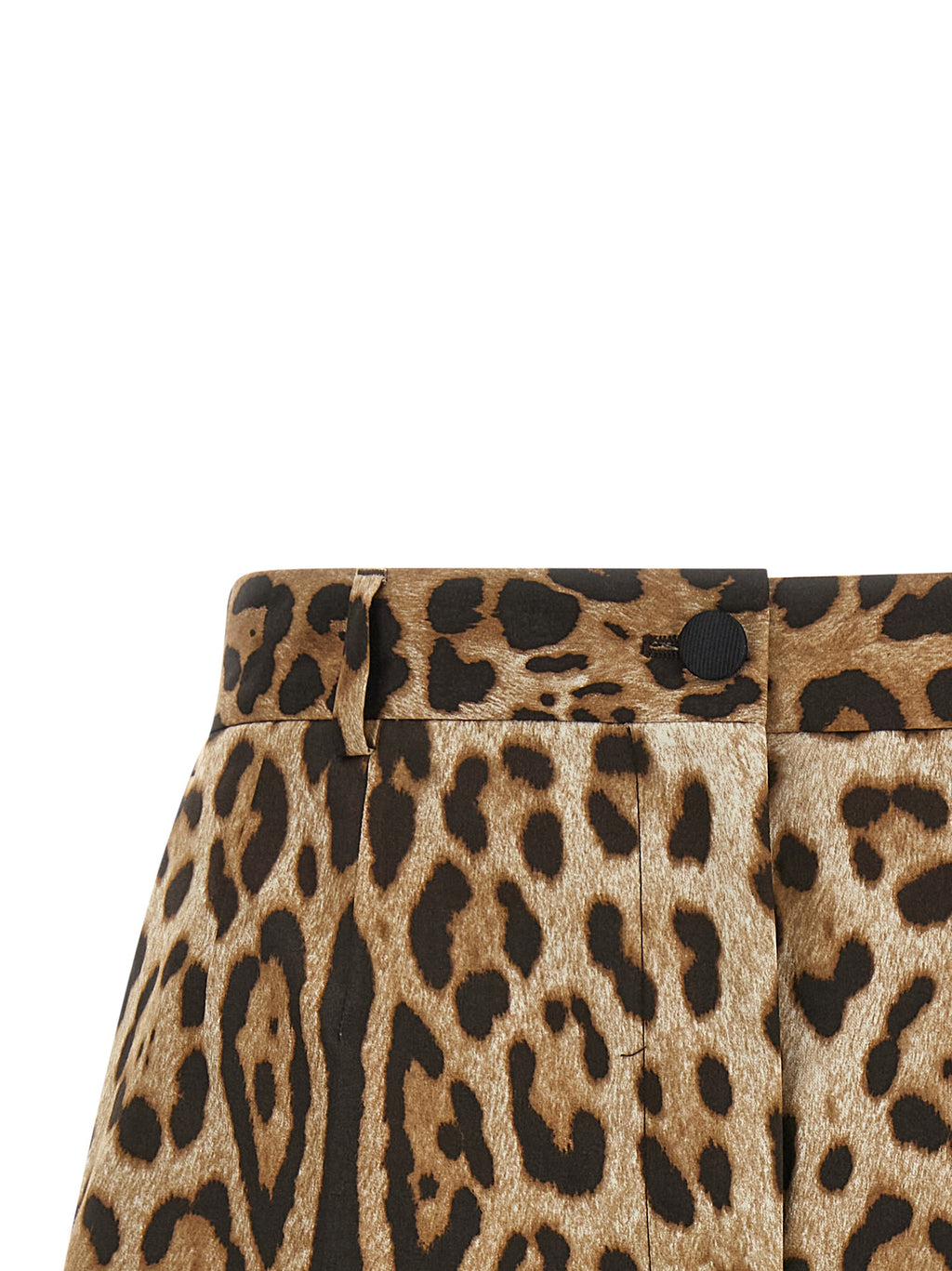 Dolce & Gabbana Brown Cotton Bermuda Shorts