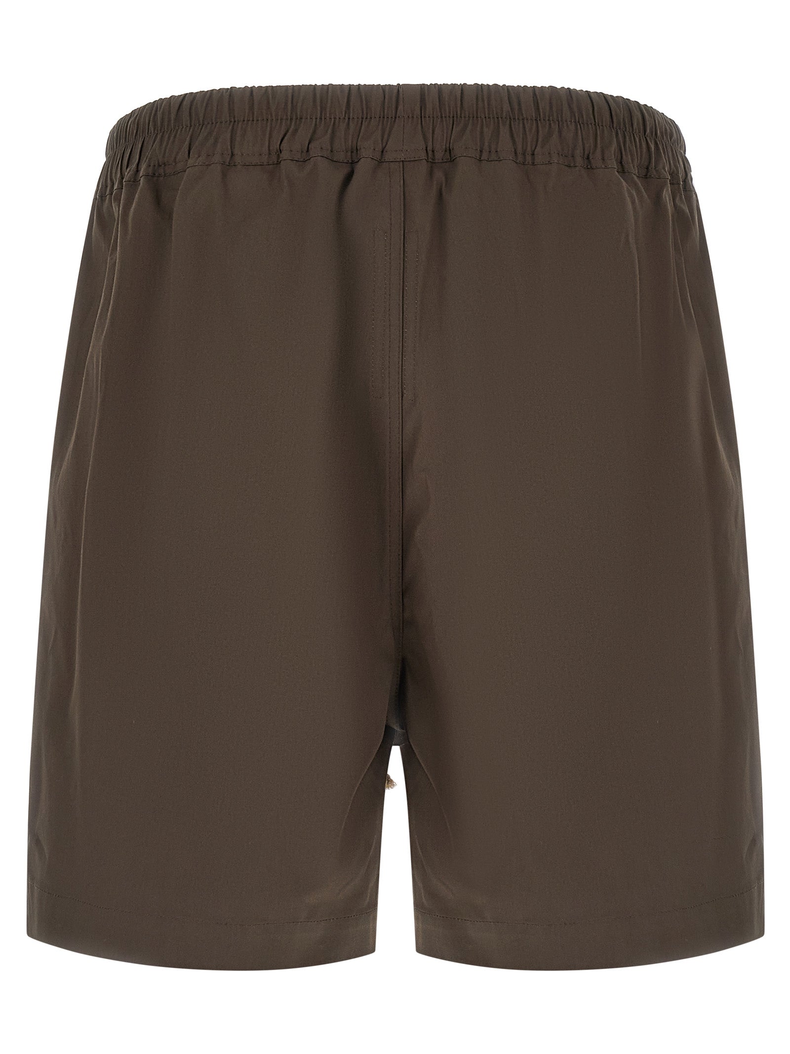 Rick Owens Brown Cotton Bermuda Shorts