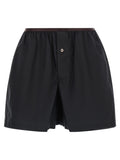 Lemaire Gray Cotton Bermuda Shorts