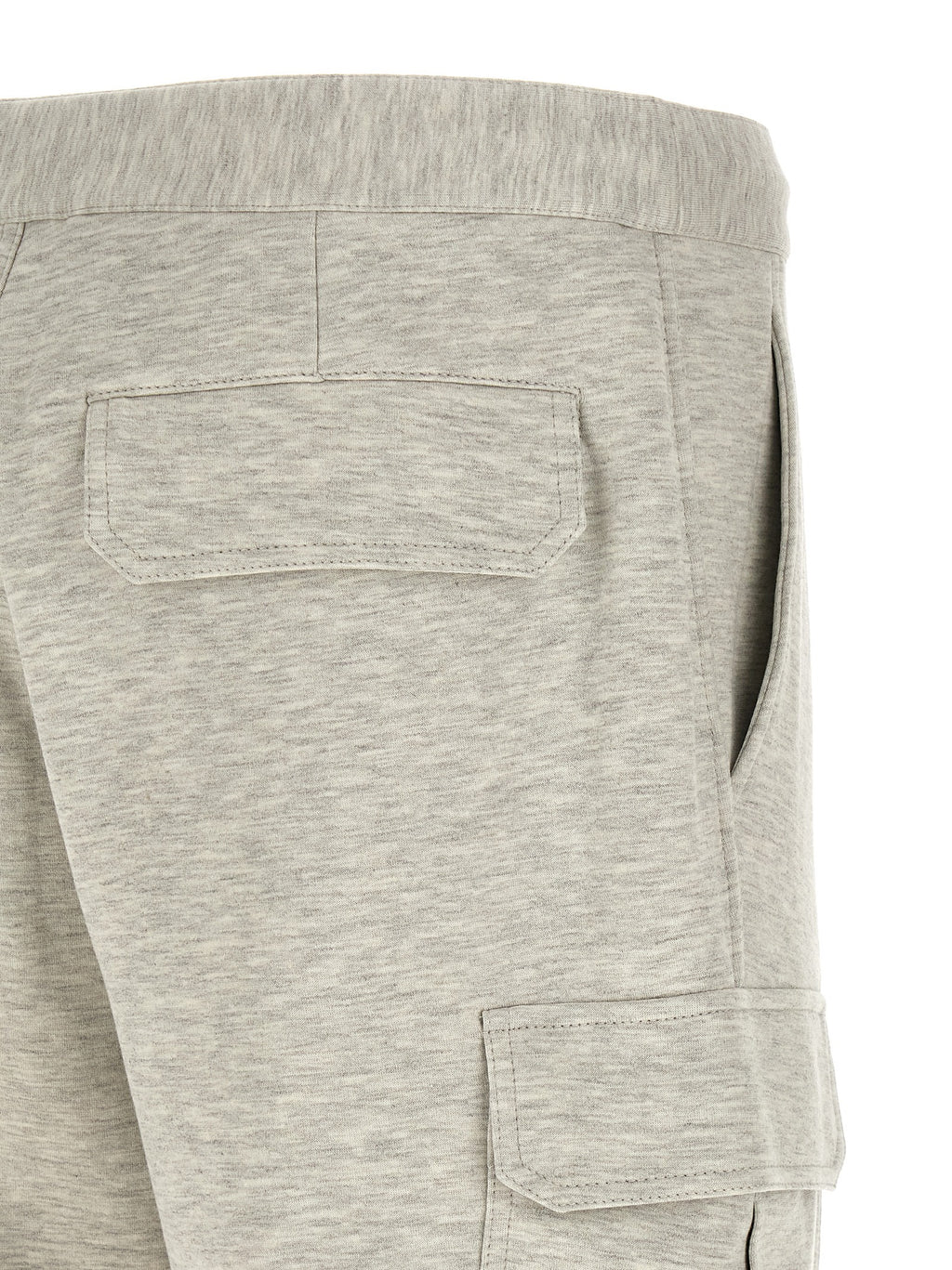 Brunello Cucinelli Gray Cotton Bermuda Shorts