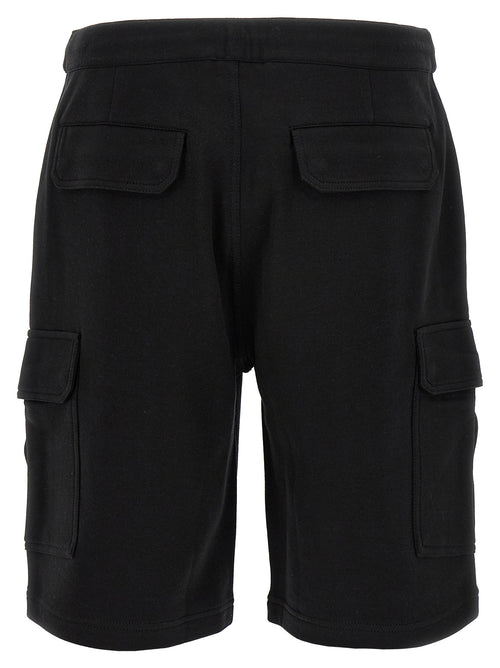 Brunello Cucinelli Schwarze Baumwoll-Bermudashorts