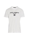 Dolce & Gabbana White Cotton T-Shirt