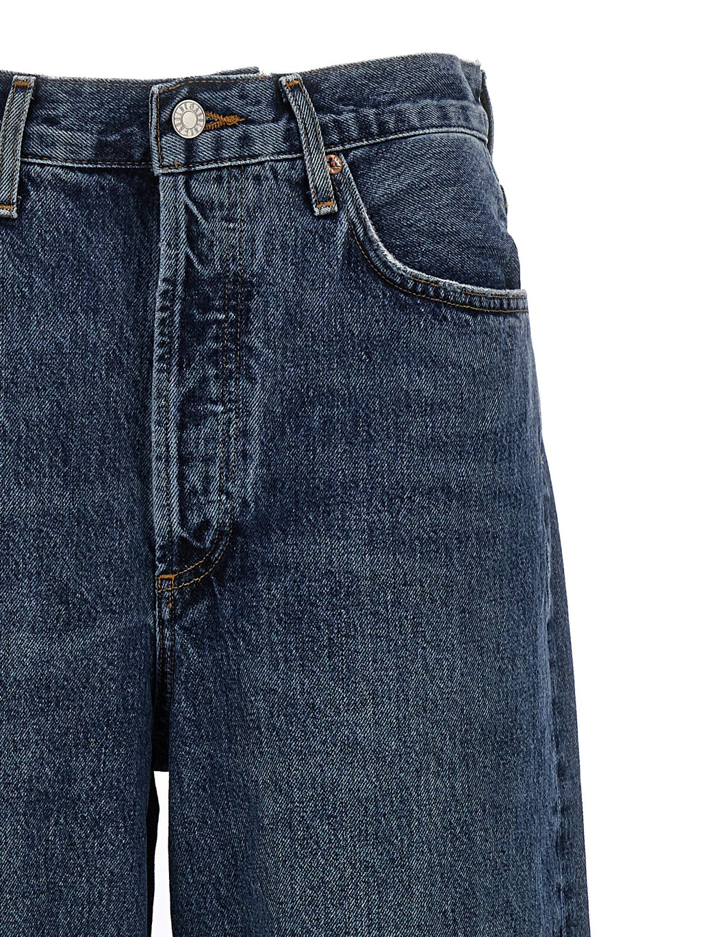 Agolde Blue Cotton Jeans Denim