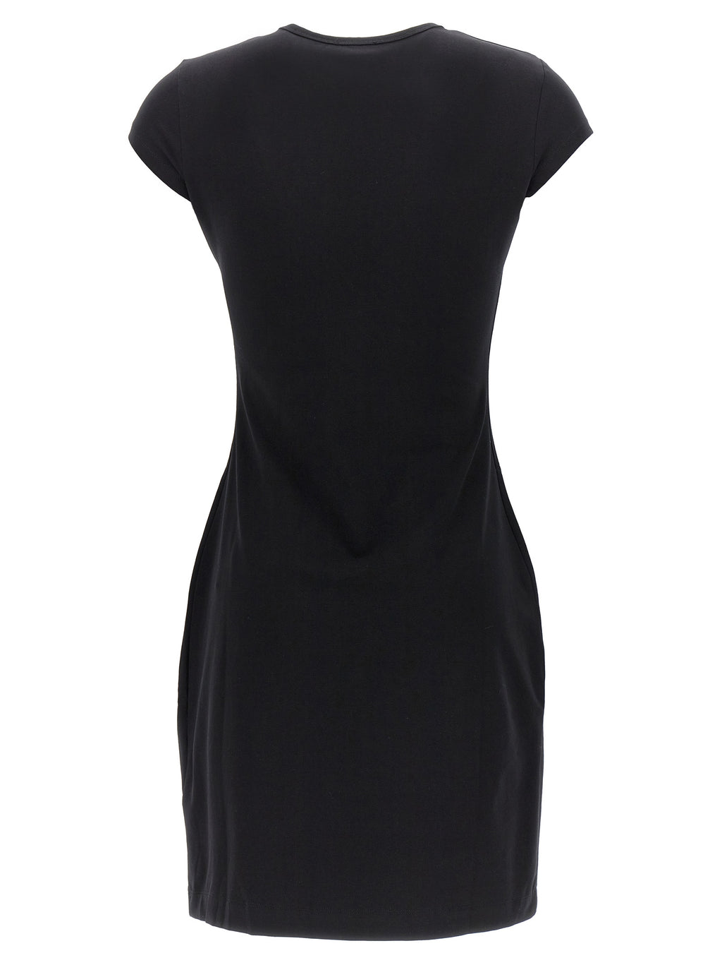 Diesel Black Cotton Short Dress