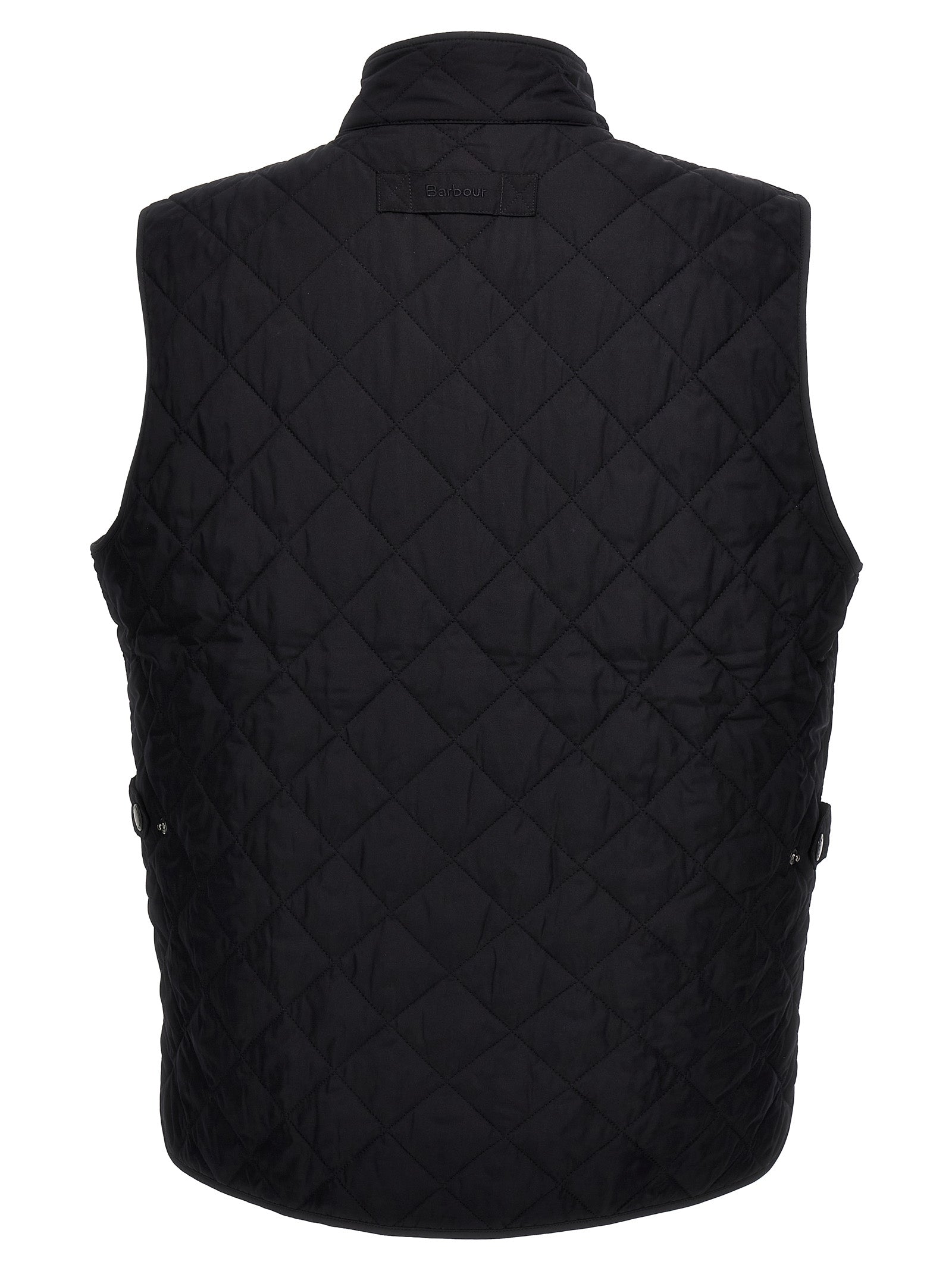 Barbour Blue Polyester Sleeveless Jacket