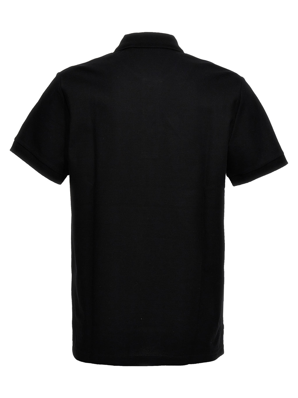Burberry Black Cotton Polo Shirt