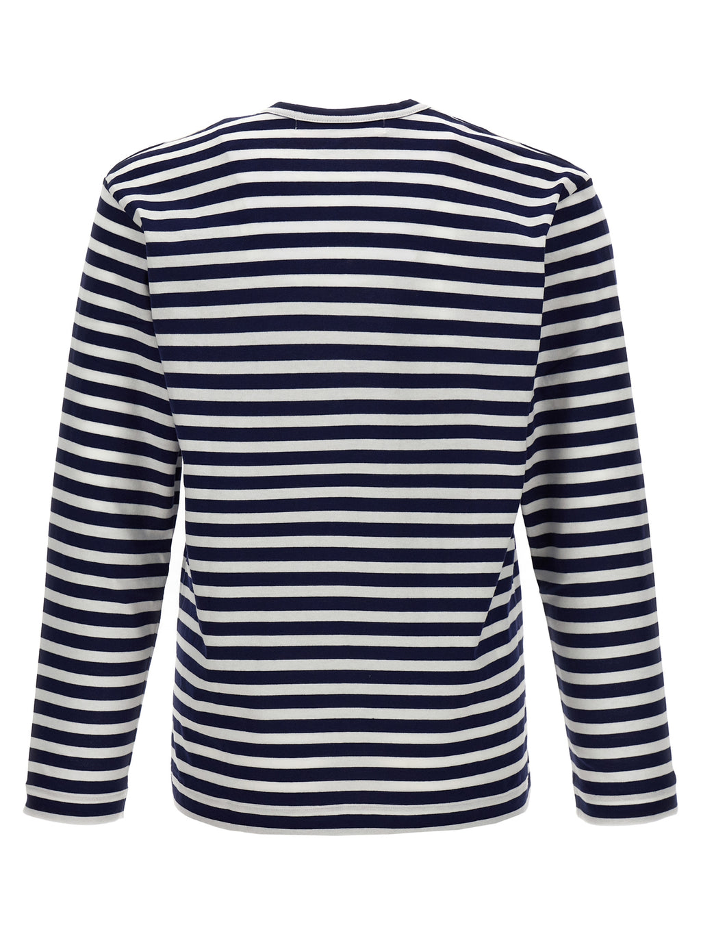 Comme Des Garçons Play Blue Cotton Long Sleeve T-Shirt