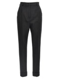 Dolce & Gabbana Black Virgin Wool Dress Pants