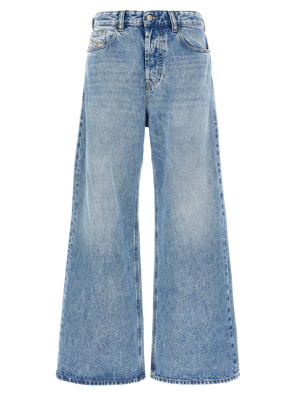 Diesel Blue Cotton Jeans Denim