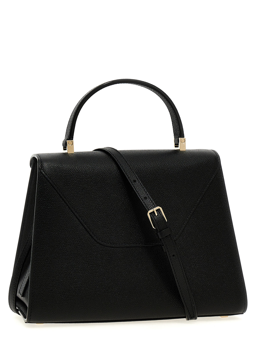 Valextra Black Calfskin Handbag