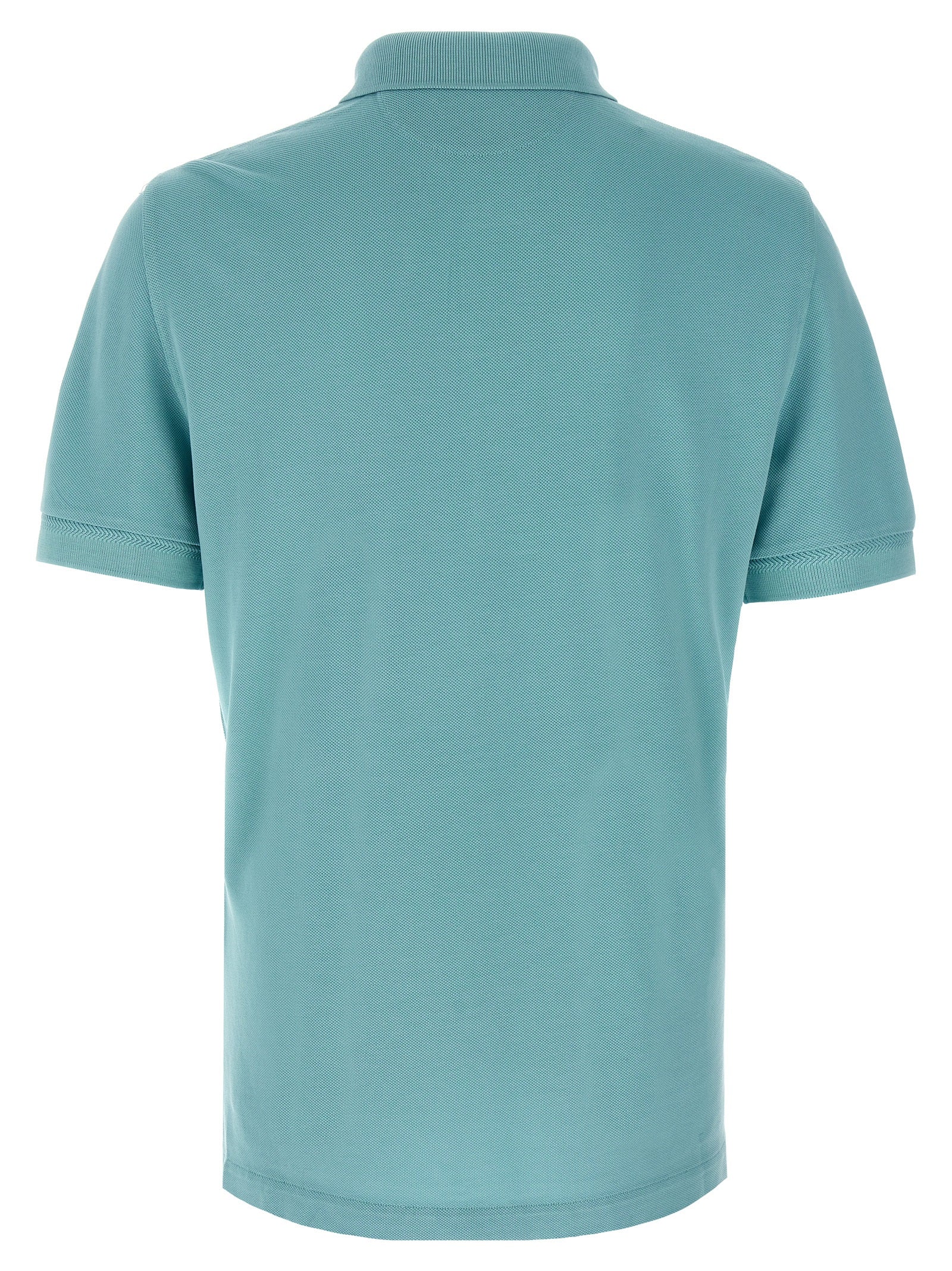 Tom Ford Blue Cotton Polo Shirt
