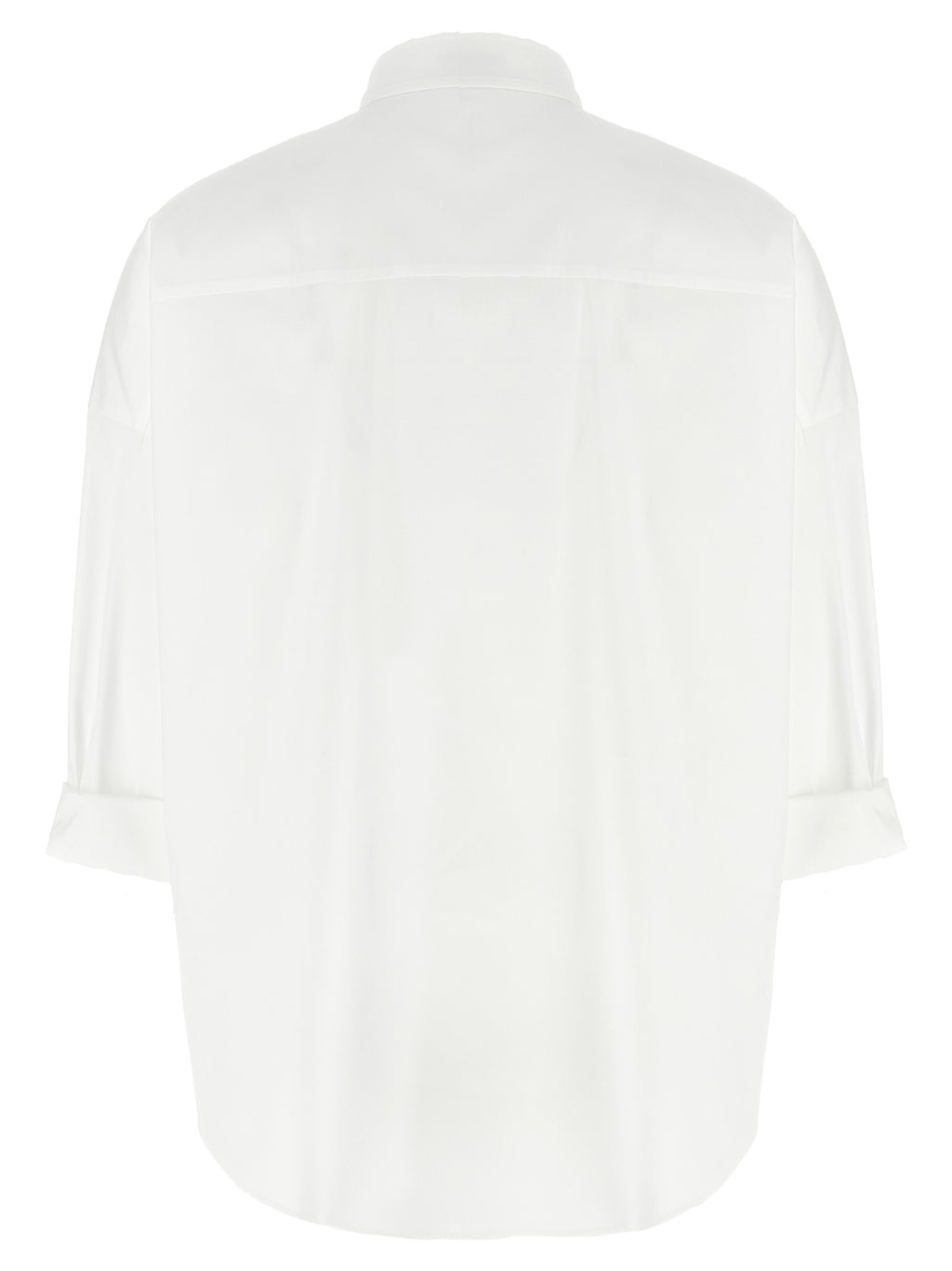 Brunello Cucinelli White Cotton Blouse