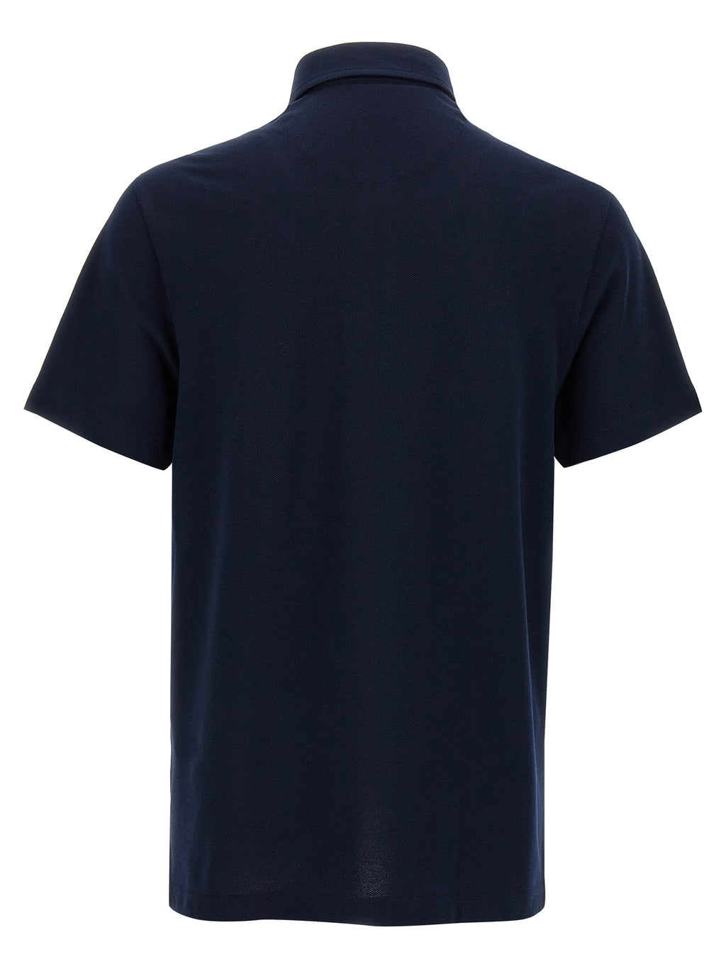 Brioni Blue Cotton Polo Shirt