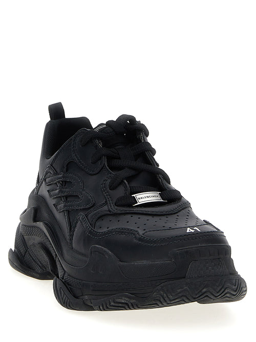 Balenciaga Schwarze Polyethylen-Athletic-Sneaker