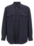 Brioni Blue Silk Jacket