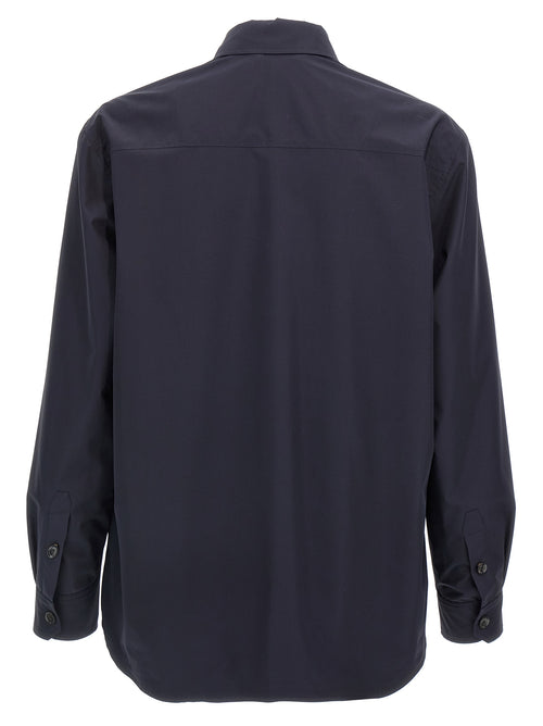 Brioni Blaue Seidenjacke