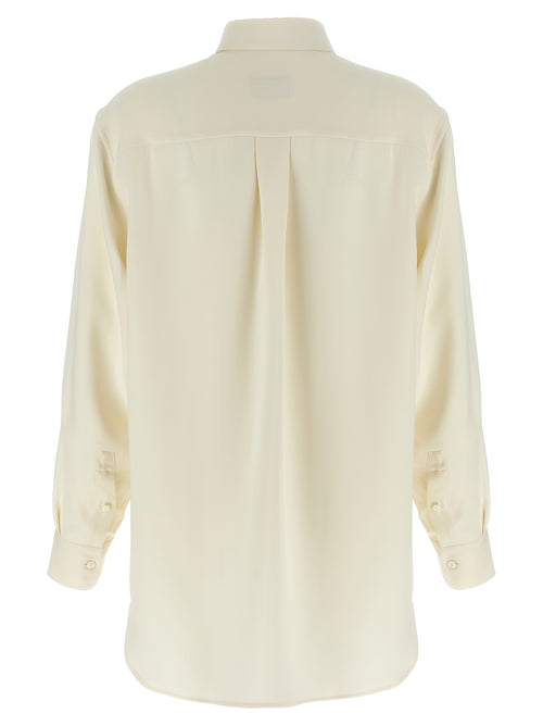 Brioni Bluse aus weißer Seide
