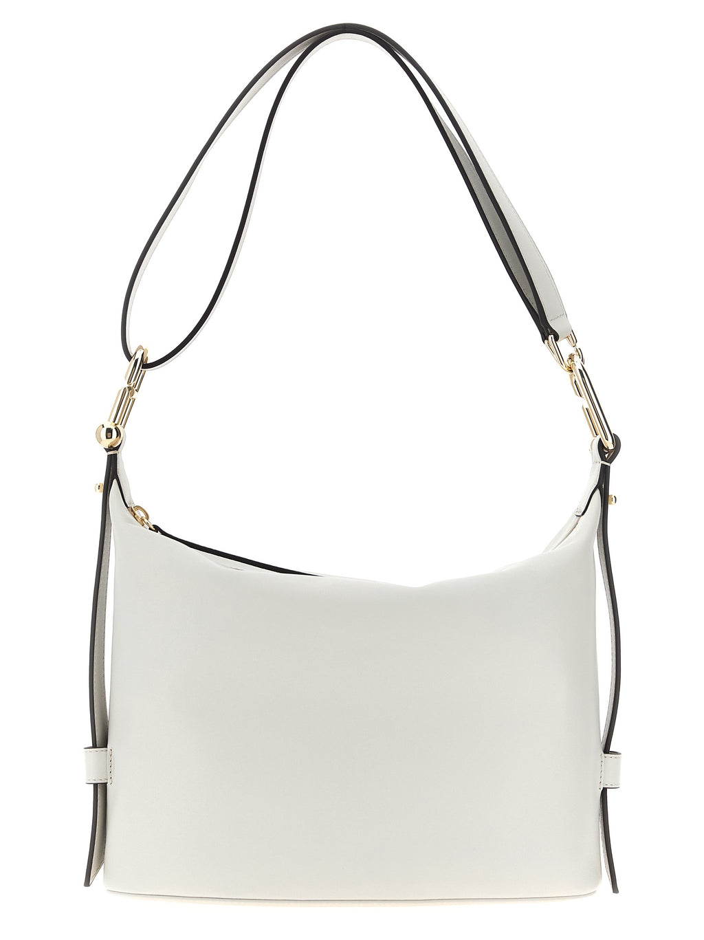 Furla White Leather Shoulder Bag