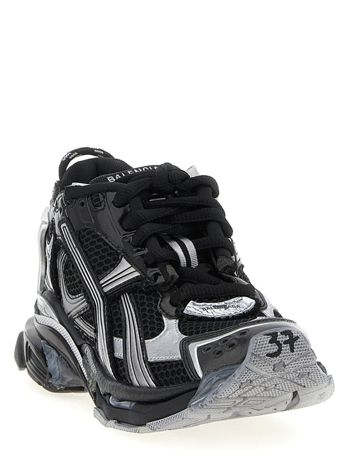 Balenciaga Schwarze Polyethylen-Athletic-Sneaker
